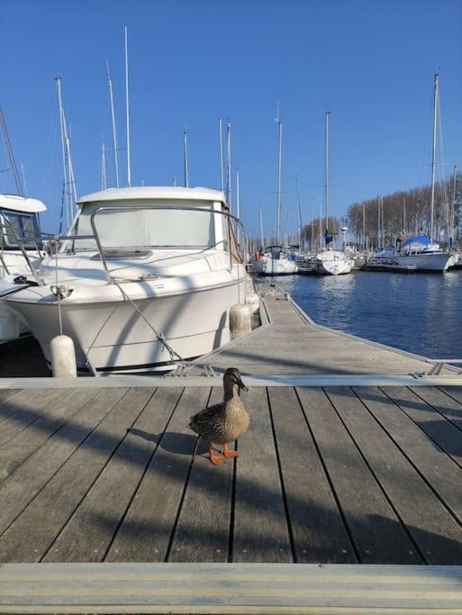 Nuit Insolite Sur L'Eau Au Port De Ouistreham Ξενοδοχείο Εξωτερικό φωτογραφία